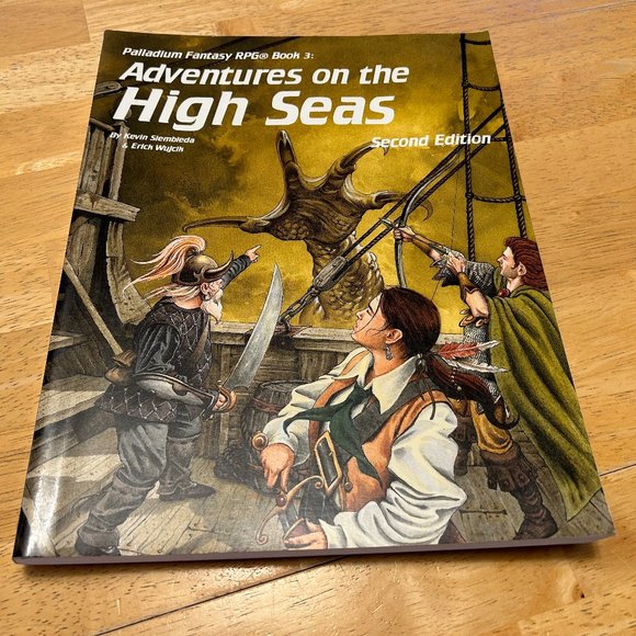 Palladium Fantasy RPG Book 3 - ADVENTURES ON THE HIGH SEAS 2nd Edition - Picture 2 of 9